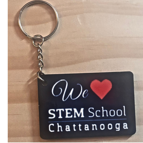 We love Stem School keychain