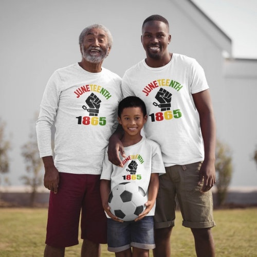 Juneteenth with fist