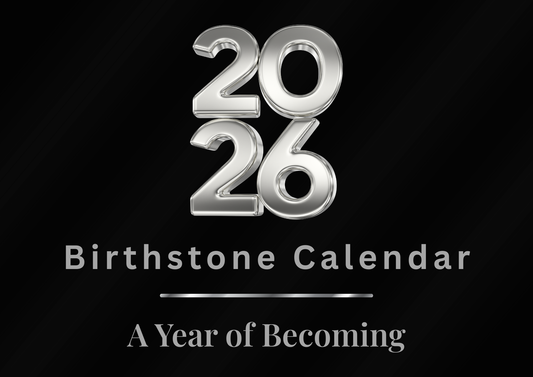 2026 Birthstone Calendar Wall Calendar Christian Affirmations Monthly Inspiration