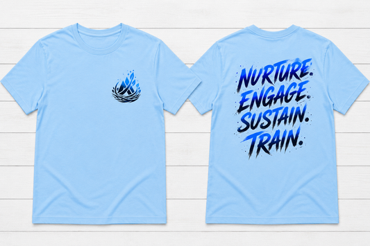 Nurture Engage Sustain Train T-Shirt