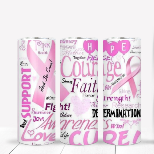 Breast Cancer Tumbler